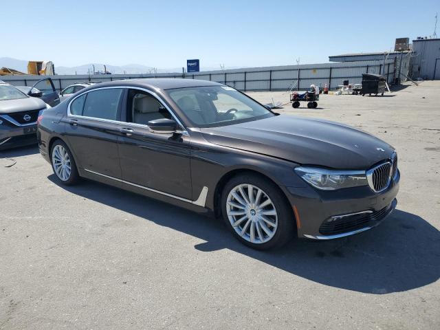  BMW 7 SERIES 2016 Коричневый