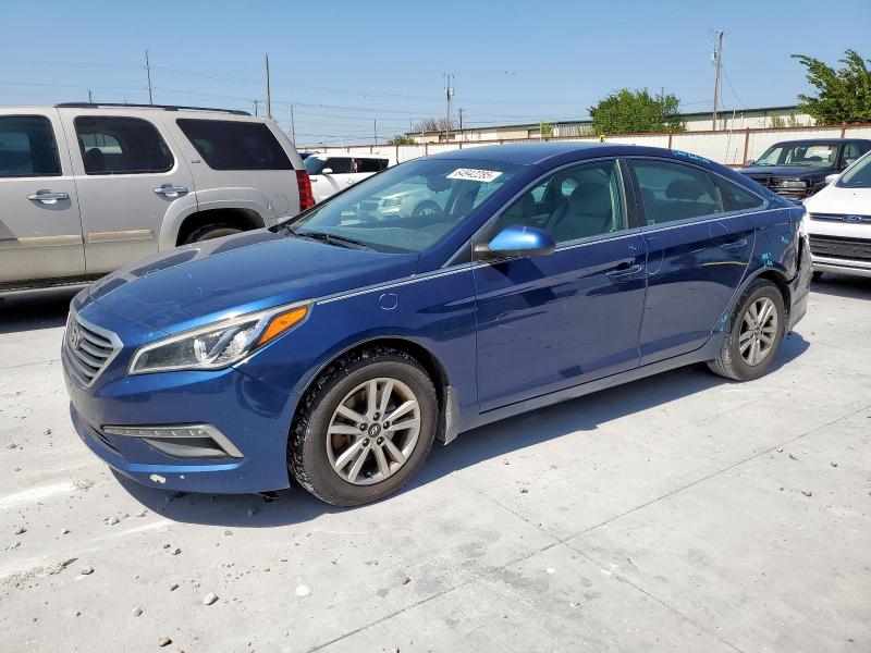  HYUNDAI SONATA 2015 Blue