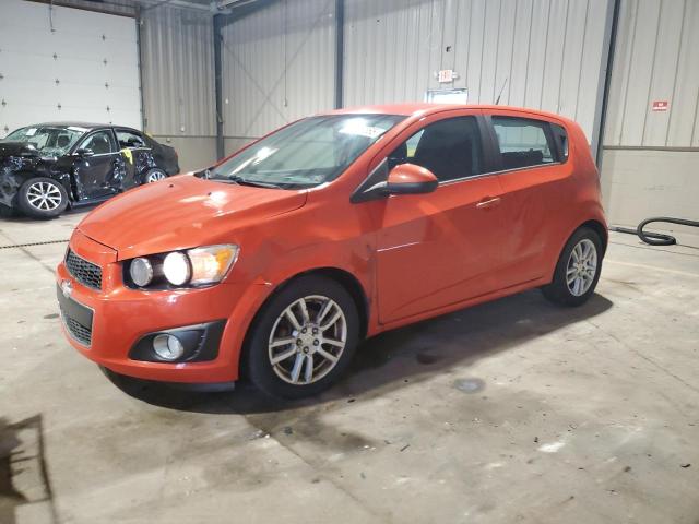 Hatchbacks CHEVROLET SONIC 2012 Pomarańczowy