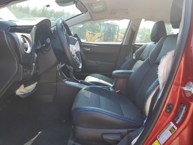  TOYOTA COROLLA 2019 Czerwony