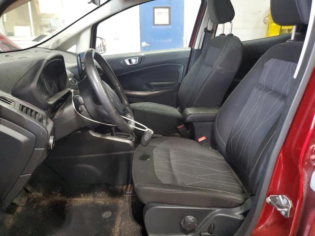  FORD ECOSPORT 2018 Red