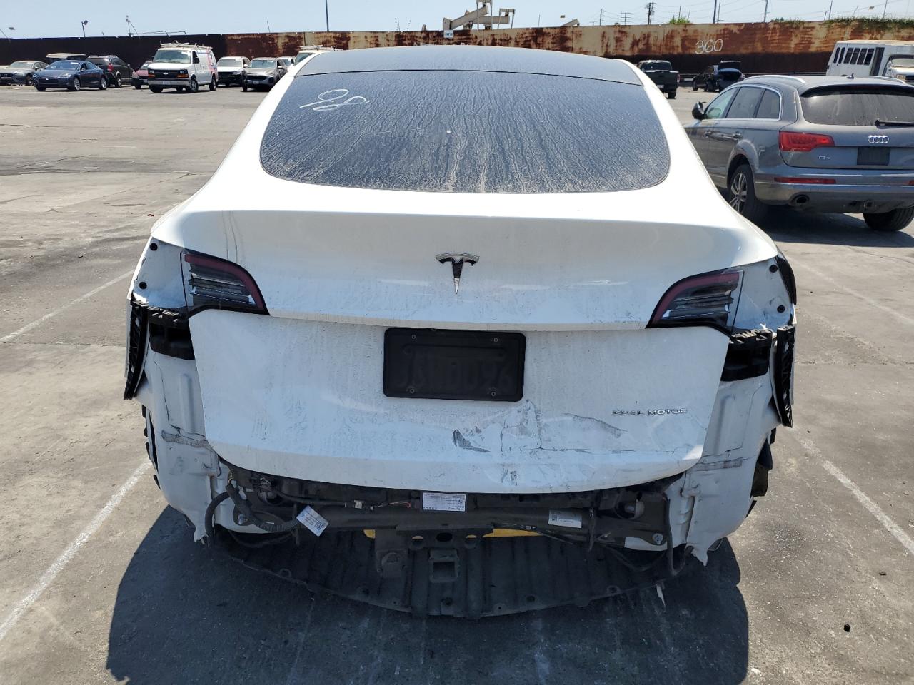 2020 Tesla Model Y VIN: 5YJYGDEE9LF055109 Lot: 64866115