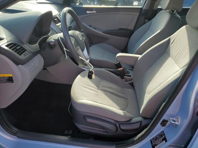 Hatchbacks HYUNDAI ACCENT 2014 Granatowy