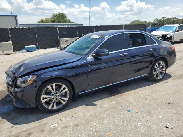  MERCEDES-BENZ C-CLASS 2018 Granatowy