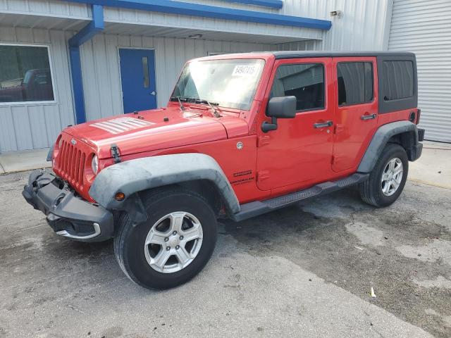  JEEP WRANGLER 2017 Czerwony