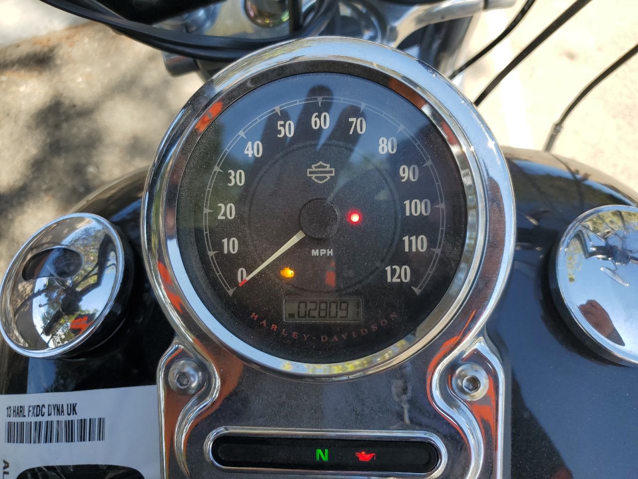2013 Harley-Davidson Fxdc Dyna Super Glide VIN: 1HD1GV414DC323339 Lot: 63988715