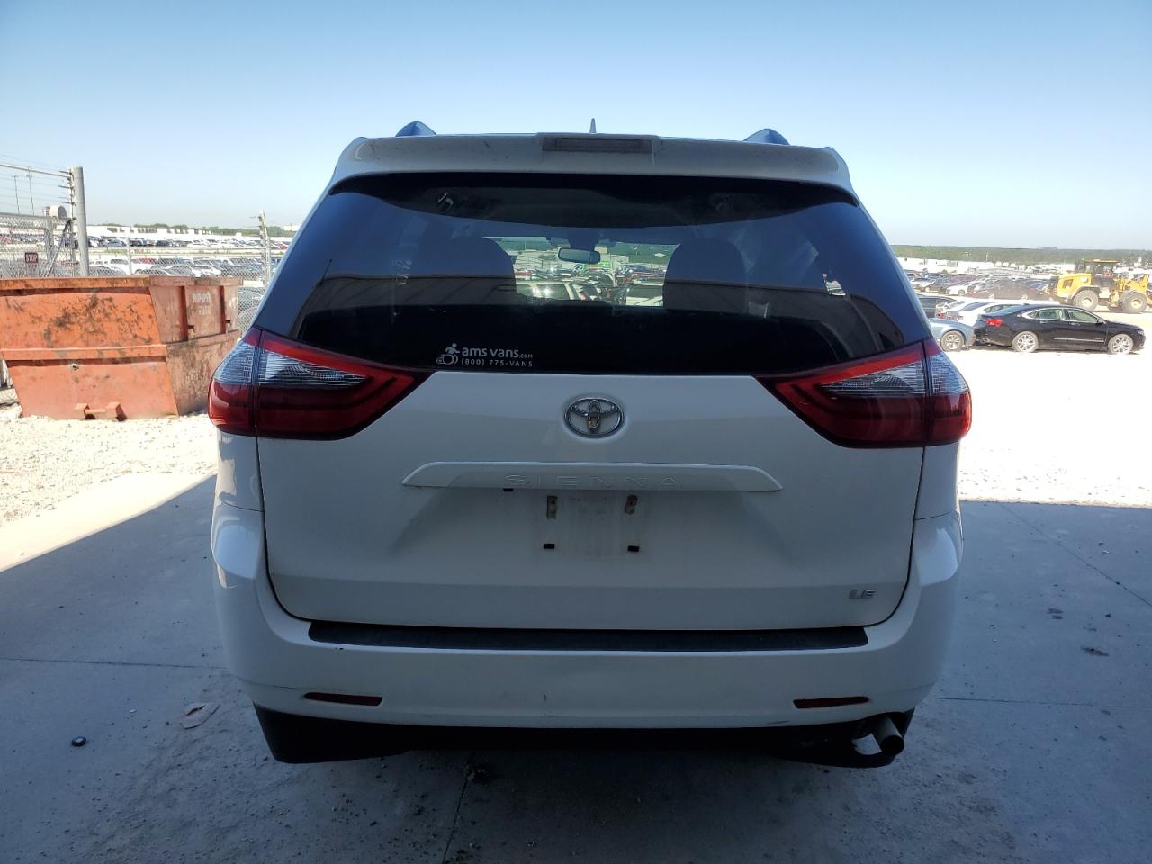 2020 Toyota Sienna Le VIN: 5TDKZ3DC2LS081721 Lot: 63056365