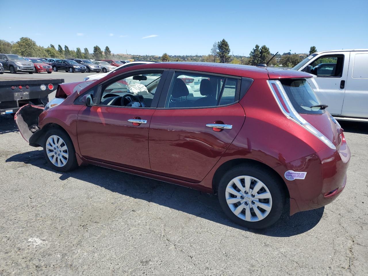 2017 Nissan Leaf S VIN: 1N4BZ0CP7HC309827 Lot: 66307235