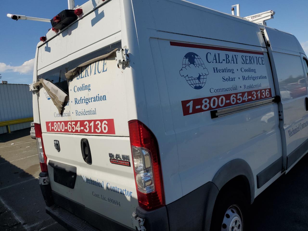 3c6urvhg9fe501272 3C6URVHG9FE501272 2015 Ram Promaster 3500 3500 High