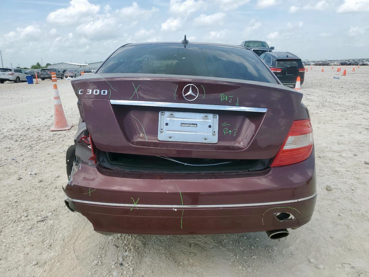 2009 Mercedes-Benz C 300 VIN: WDDGF54XX9R062909 Lot: 63431635