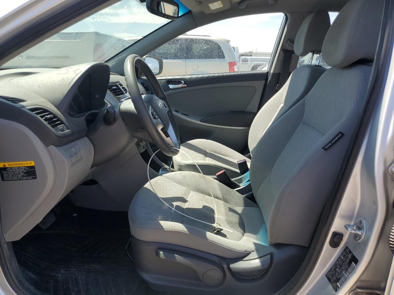 2013 Hyundai Accent Gls VIN: KMHCU4AEXDU380512 Lot: 64234285