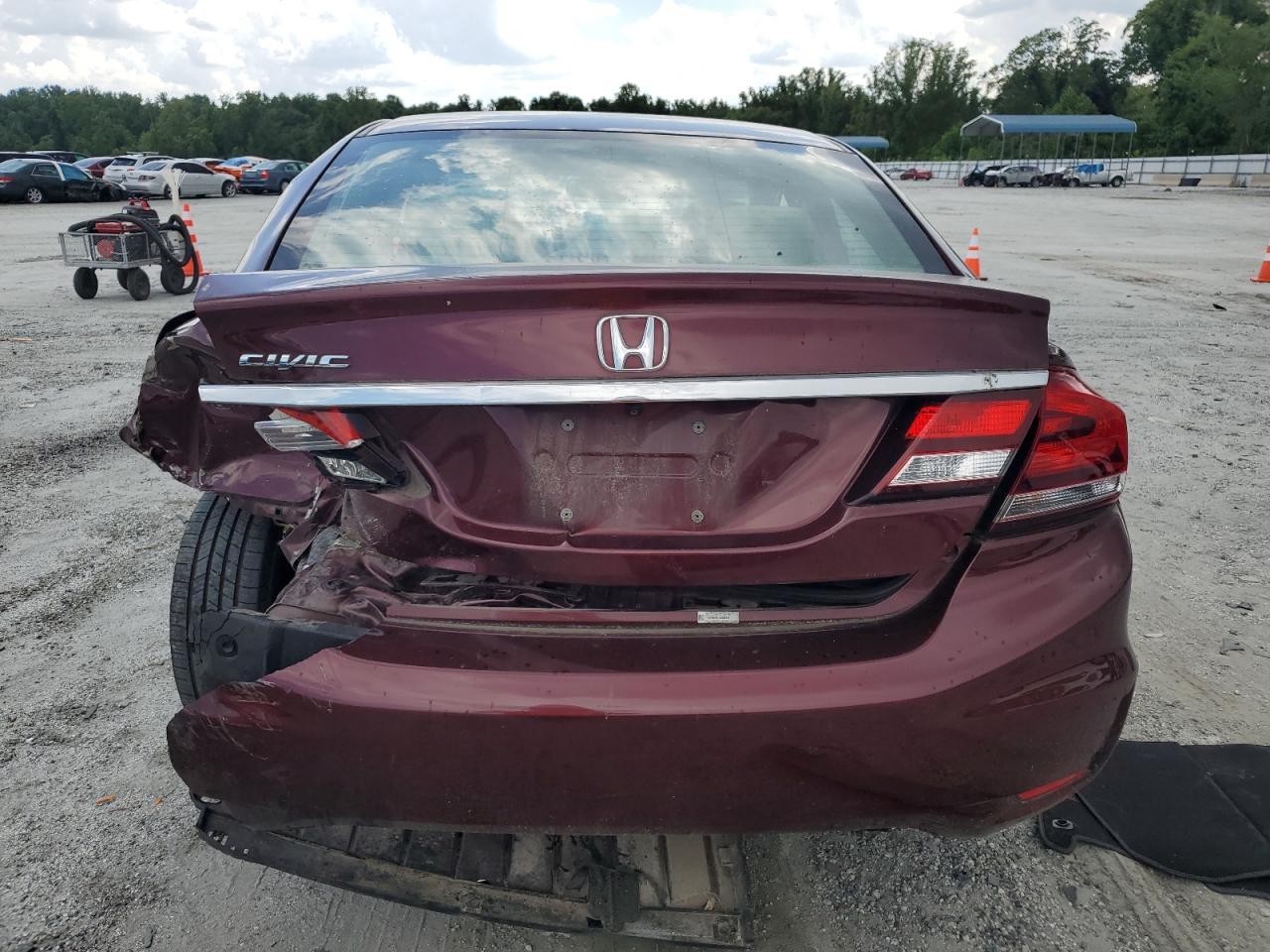 2013 Honda Civic Ex VIN: 19XFB2F81DE263849 Lot: 65779795