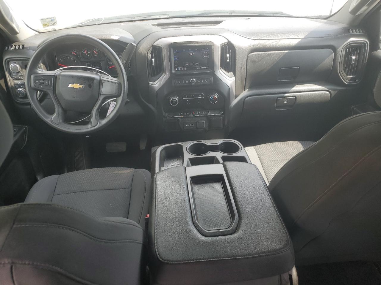 2021 Chevrolet Silverado K1500 Custom VIN: 1GCPYBEK8MZ377500 Lot: 63069475