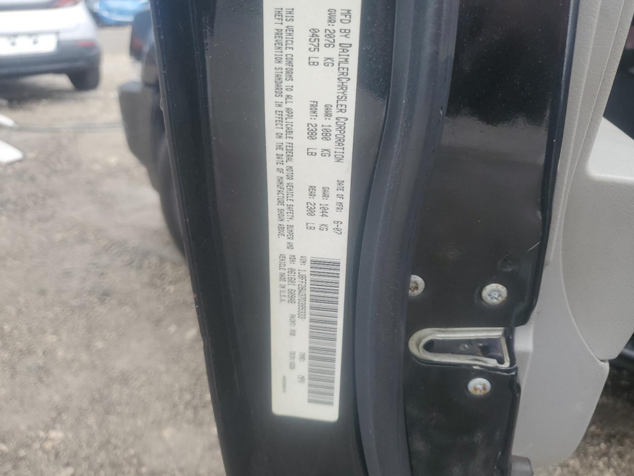 2007 Jeep Patriot Sport VIN: 1J8FF28W37D395333 Lot: 64645565