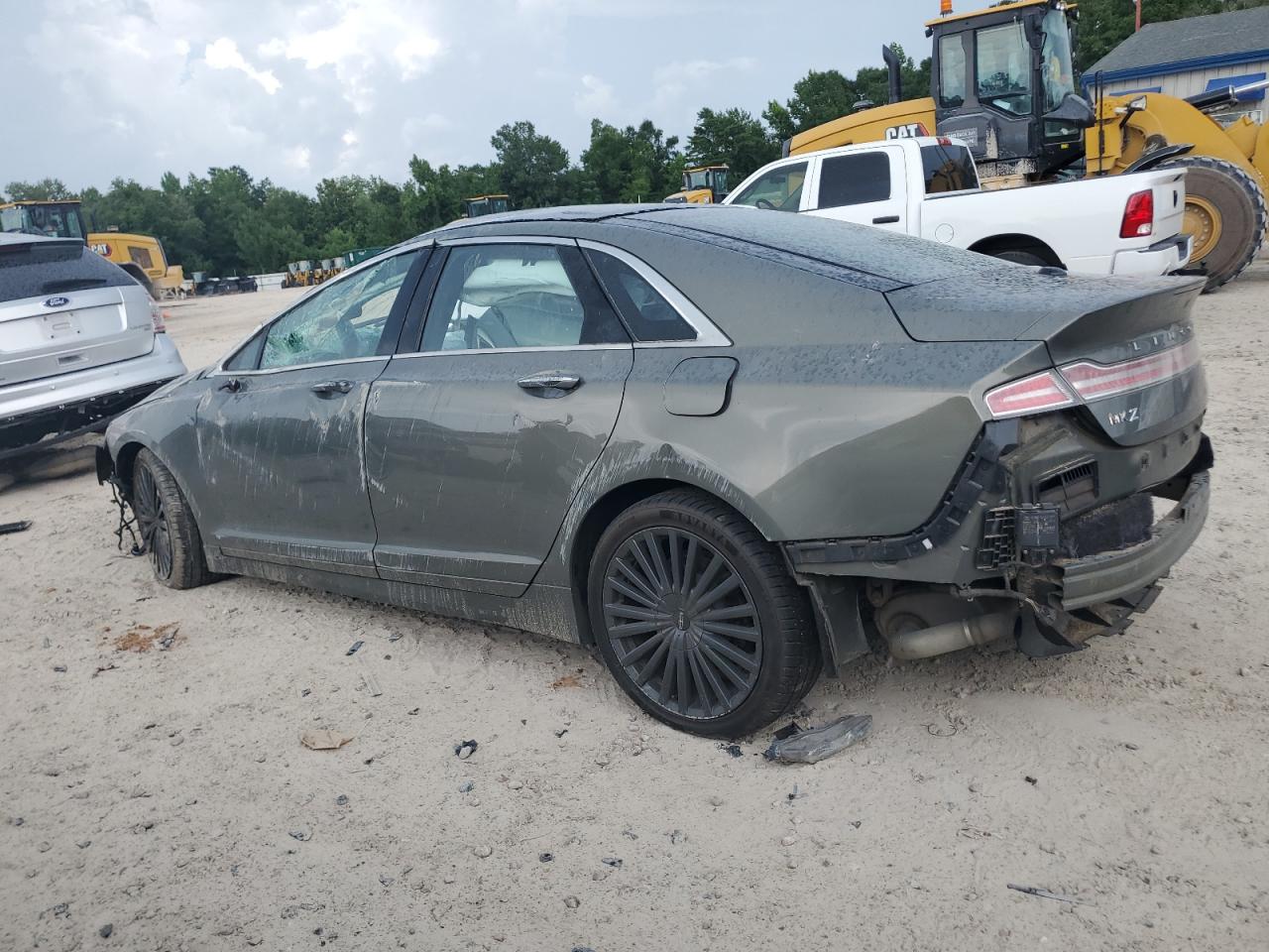 2017 Lincoln Mkz Reserve charcoal null gas 3LN6L5EC9HR613176 photo #3