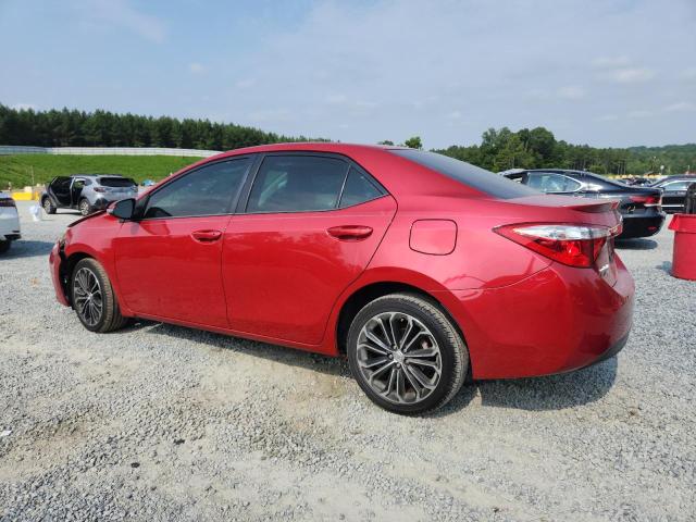  TOYOTA COROLLA 2015 Red