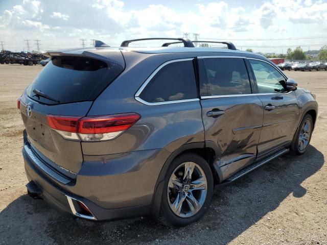  TOYOTA HIGHLANDER 2017 Сharcoal