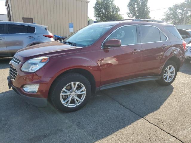  CHEVROLET EQUINOX 2017 Czerwony