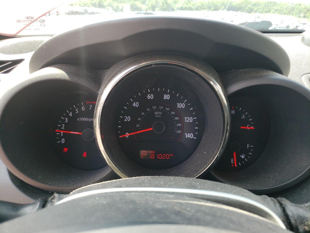 2010 Kia Soul + VIN: KNDJT2A25A7117394 Lot: 65096305