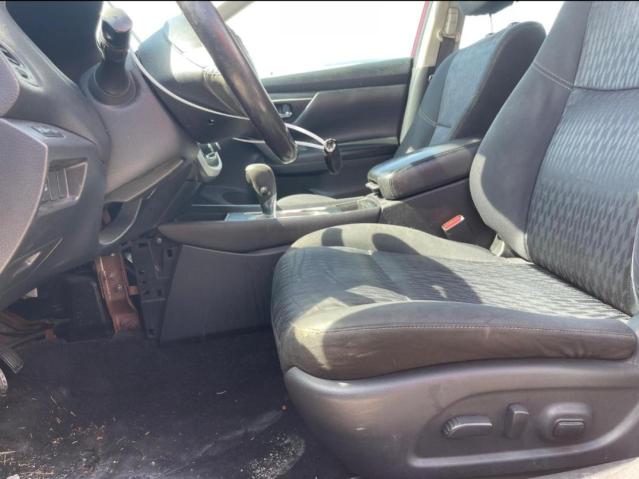  NISSAN ALTIMA 2017 Czerwony