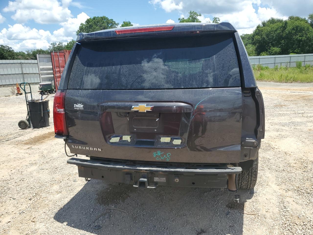 2015 Chevrolet Suburban C1500 Ltz VIN: 1GNSCKKC7FR552173 Lot: 63483995