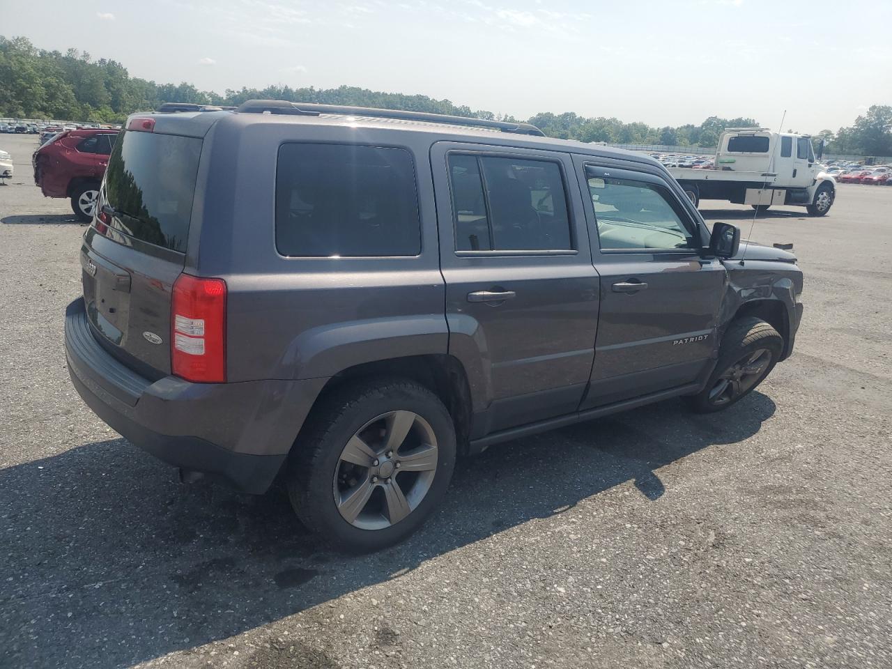 2015 Jeep Patriot Latitude grey null gas 1C4NJRFB0FD417670 photo #4