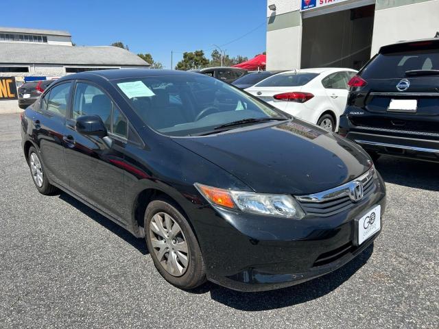 Sedans HONDA CIVIC 2012 Czarny