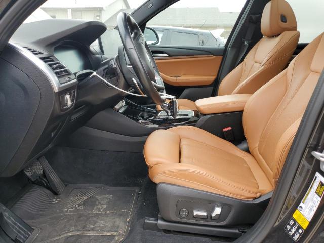  BMW X3 2022 Угольный