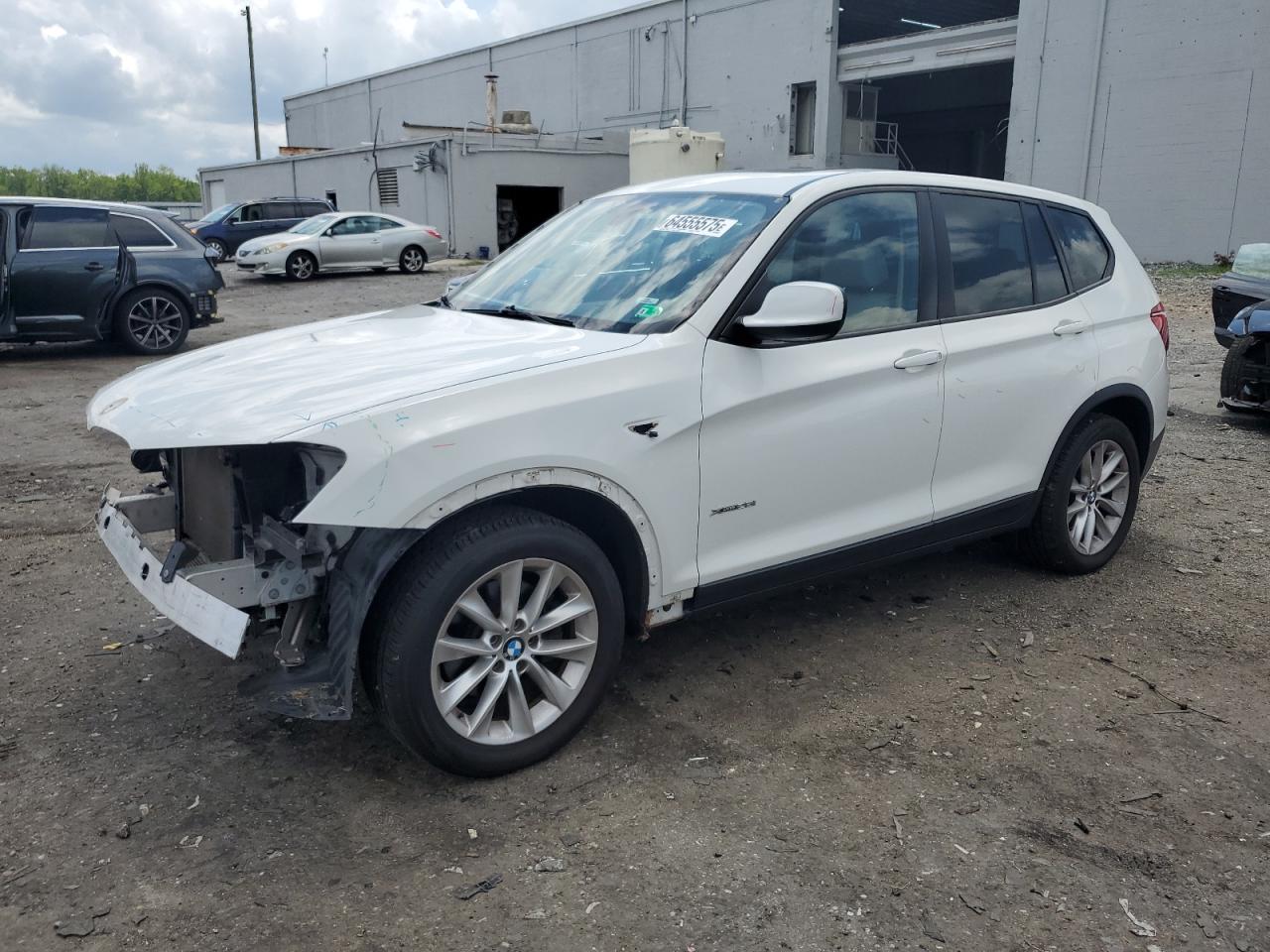 2014 BMW X3 xDrive28I VIN: 5UXWX9C54E0D42206 Lot: 64555575