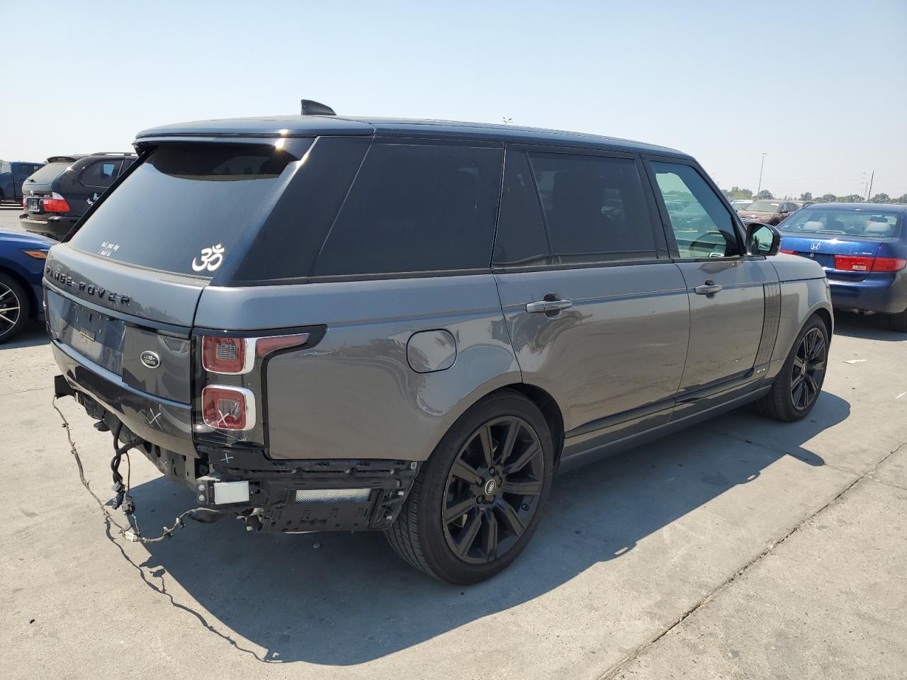 2019 Land Rover Range Rover Supercharged grey null gas SALGS5RE0KA558358 photo #4