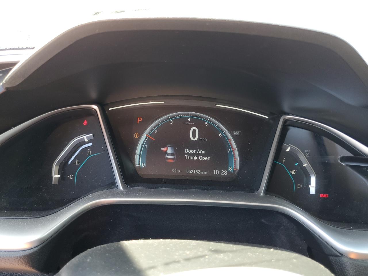 2018 Honda Civic Ex VIN: JHMFC1F39JX037550 Lot: 65715205