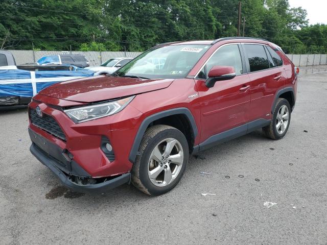  TOYOTA RAV4 2021 Бургунди