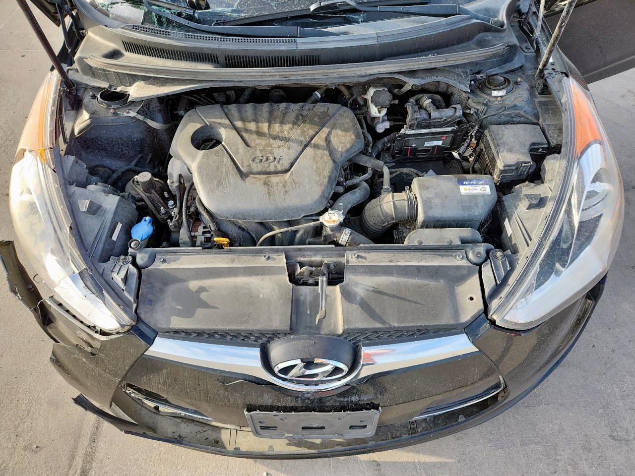 2017 Hyundai Veloster VIN: KMHTC6ADXHU323979 Lot: 62959675