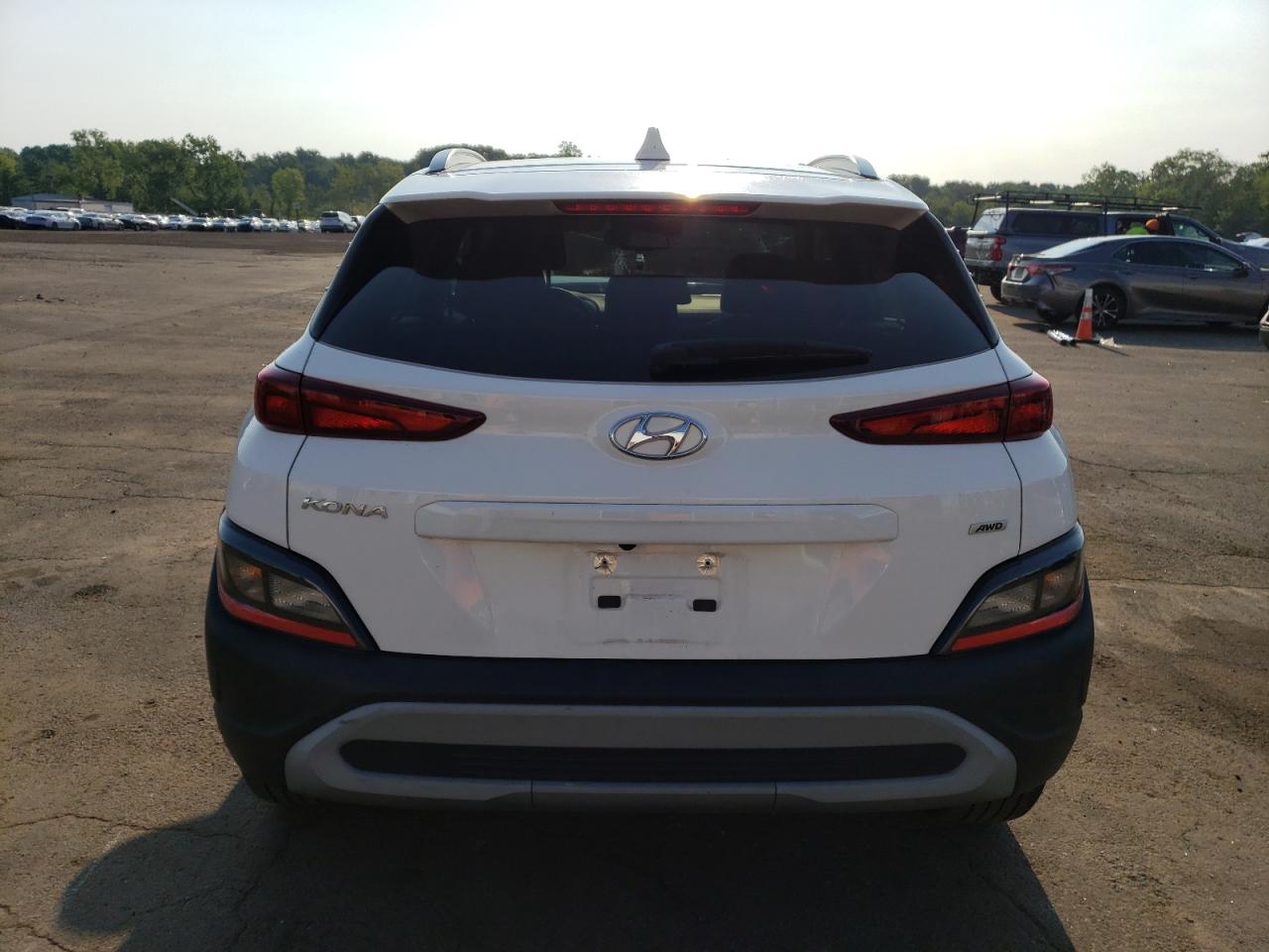 2022 Hyundai Kona Sel VIN: KM8K6CAB6NU863583 Lot: 66851785