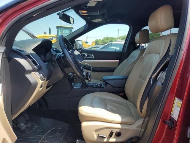  FORD EXPLORER 2017 Red