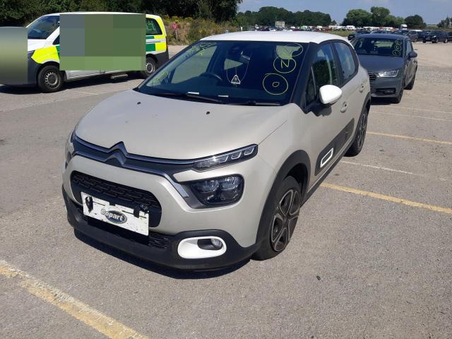 2022 CITROEN C3 SENSE for sale at Copart SANDTOFT