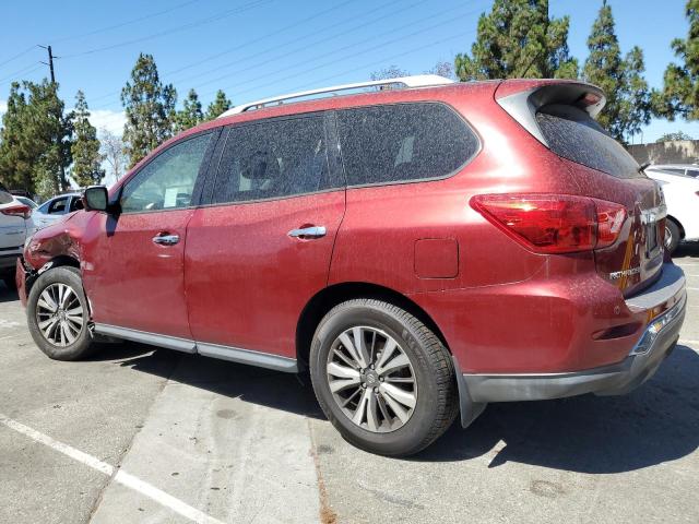  NISSAN PATHFINDER 2018 Czerwony