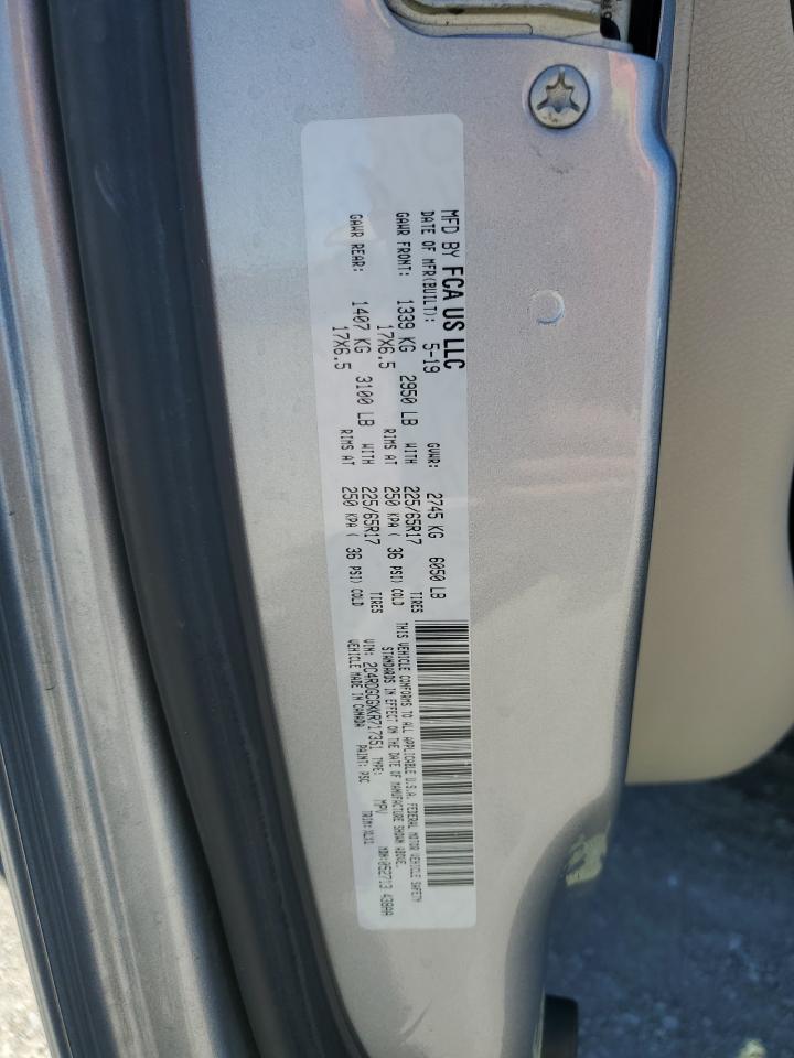 2c4rdgcgxkr717351 2C4RDGCGXKR717351 2019 Dodge Grand Caravan Sxt