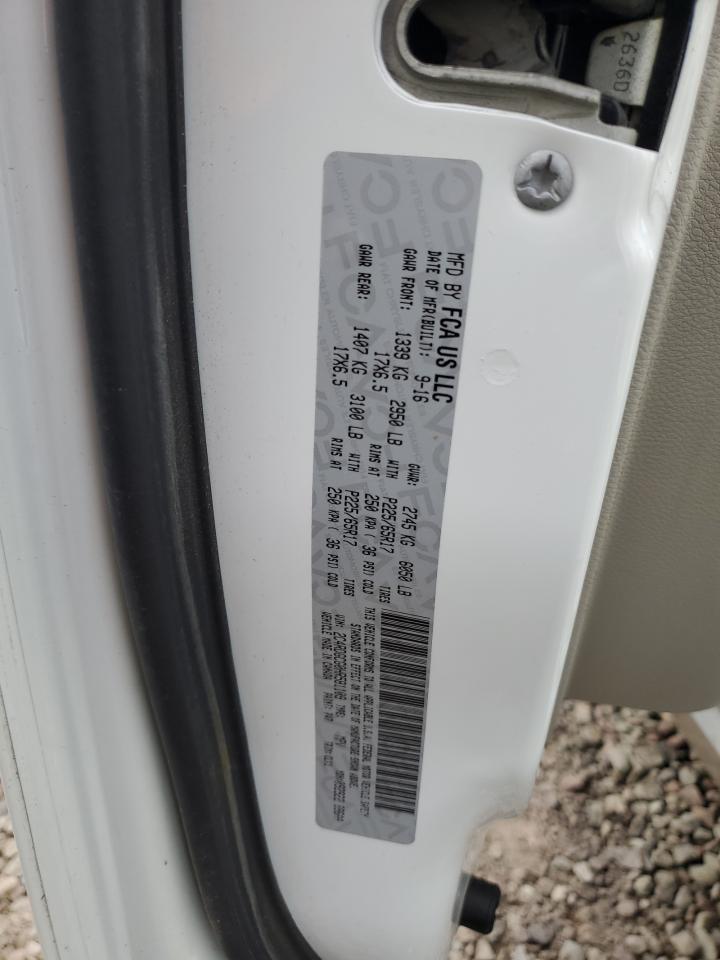 2017 Dodge Grand Caravan Sxt VIN: 2C4RDGCG0HR581109 Lot: 63842605