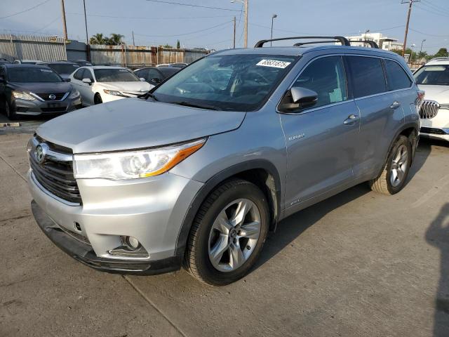 Parquets TOYOTA HIGHLANDER 2016 Srebrny