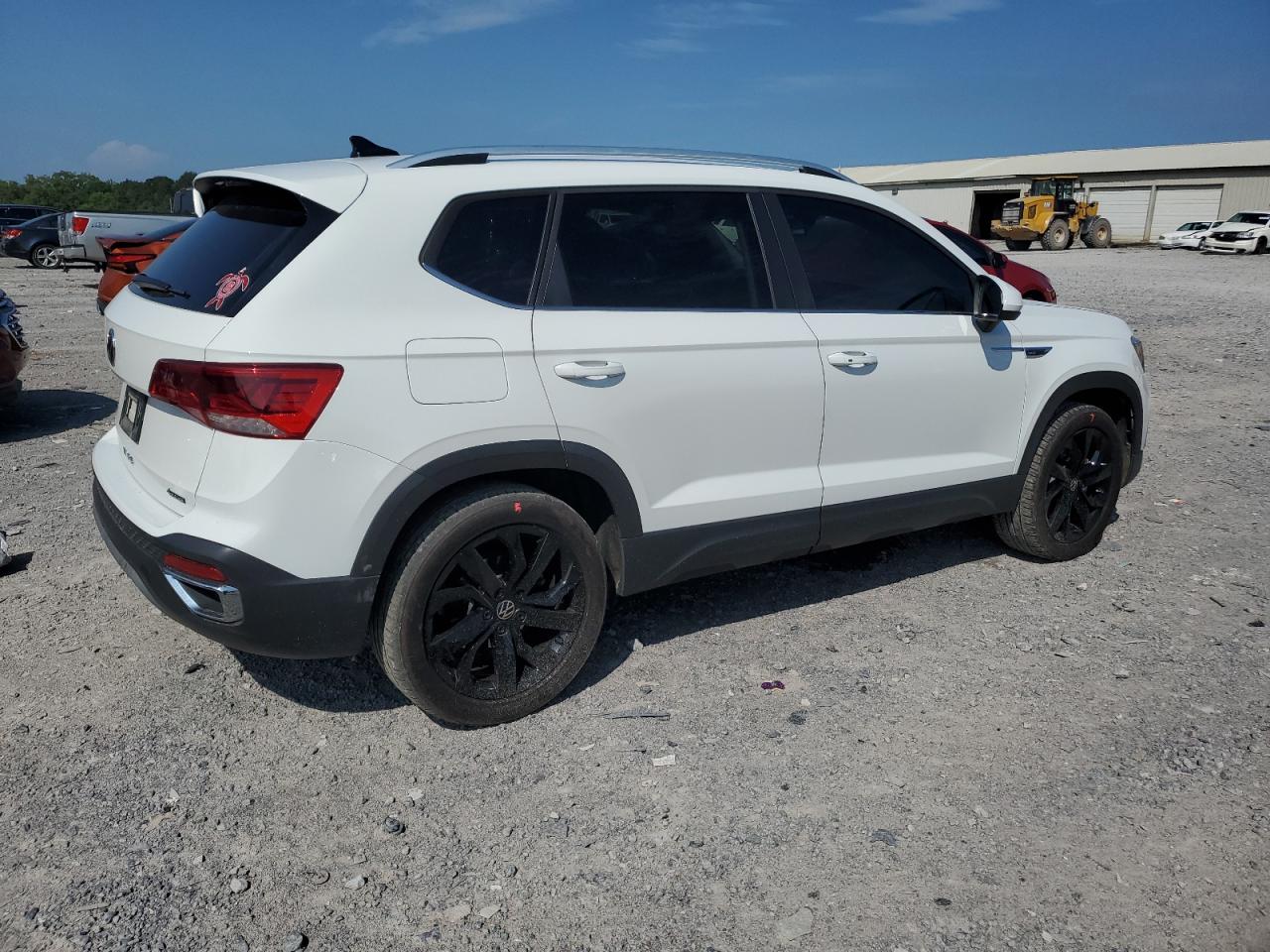 2022 Volkswagen Taos Se white null gas 3VVYX7B28NM023165 photo #4