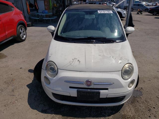  FIAT 500 2012 White