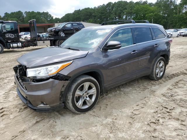  TOYOTA HIGHLANDER 2015 Szary