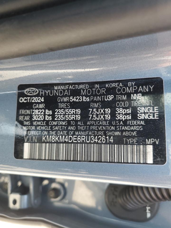 2024 Hyundai Ioniq 5 Se VIN: KM8KM4DE6RU342614 Lot: 63466025