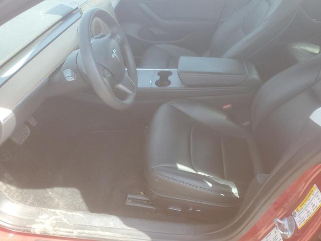  TESLA MODEL 3 2022 Czerwony
