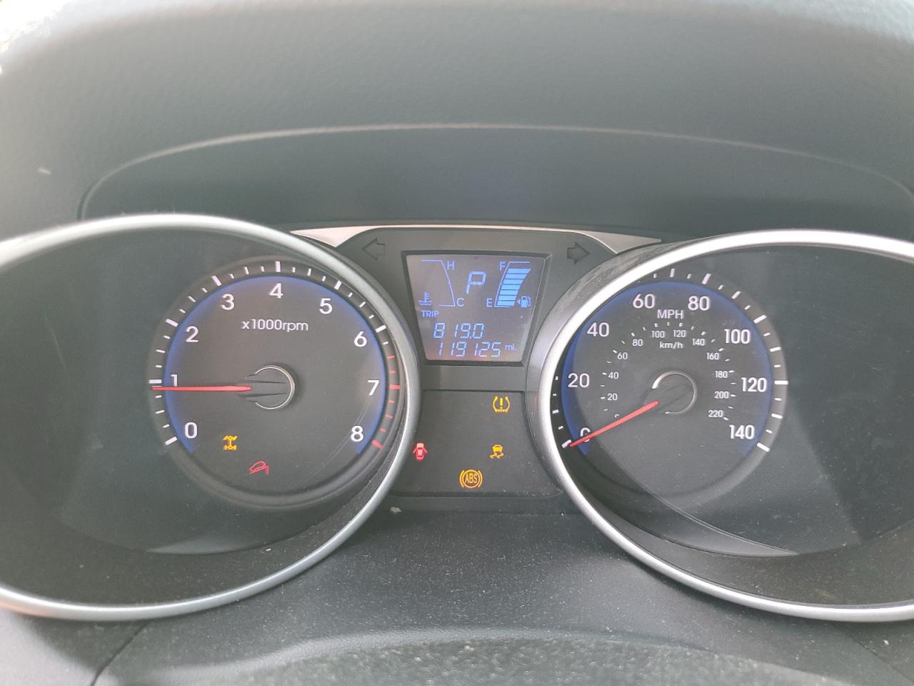 2013 Hyundai Tucson Gls VIN: KM8JUCAC7DU677110 Lot: 63229955