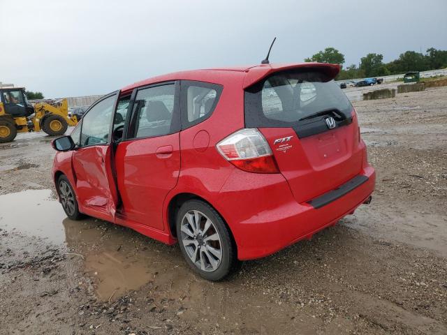  HONDA FIT 2012 Czerwony