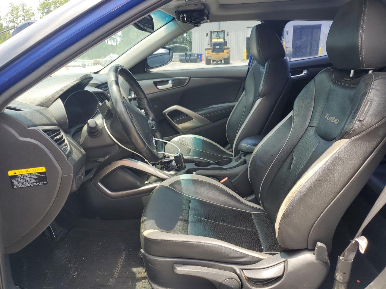 2014 Hyundai Veloster Turbo VIN: KMHTC6AE7EU205196 Lot: 66582555