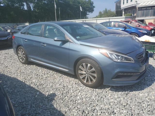 Sedans HYUNDAI SONATA 2015 Blue