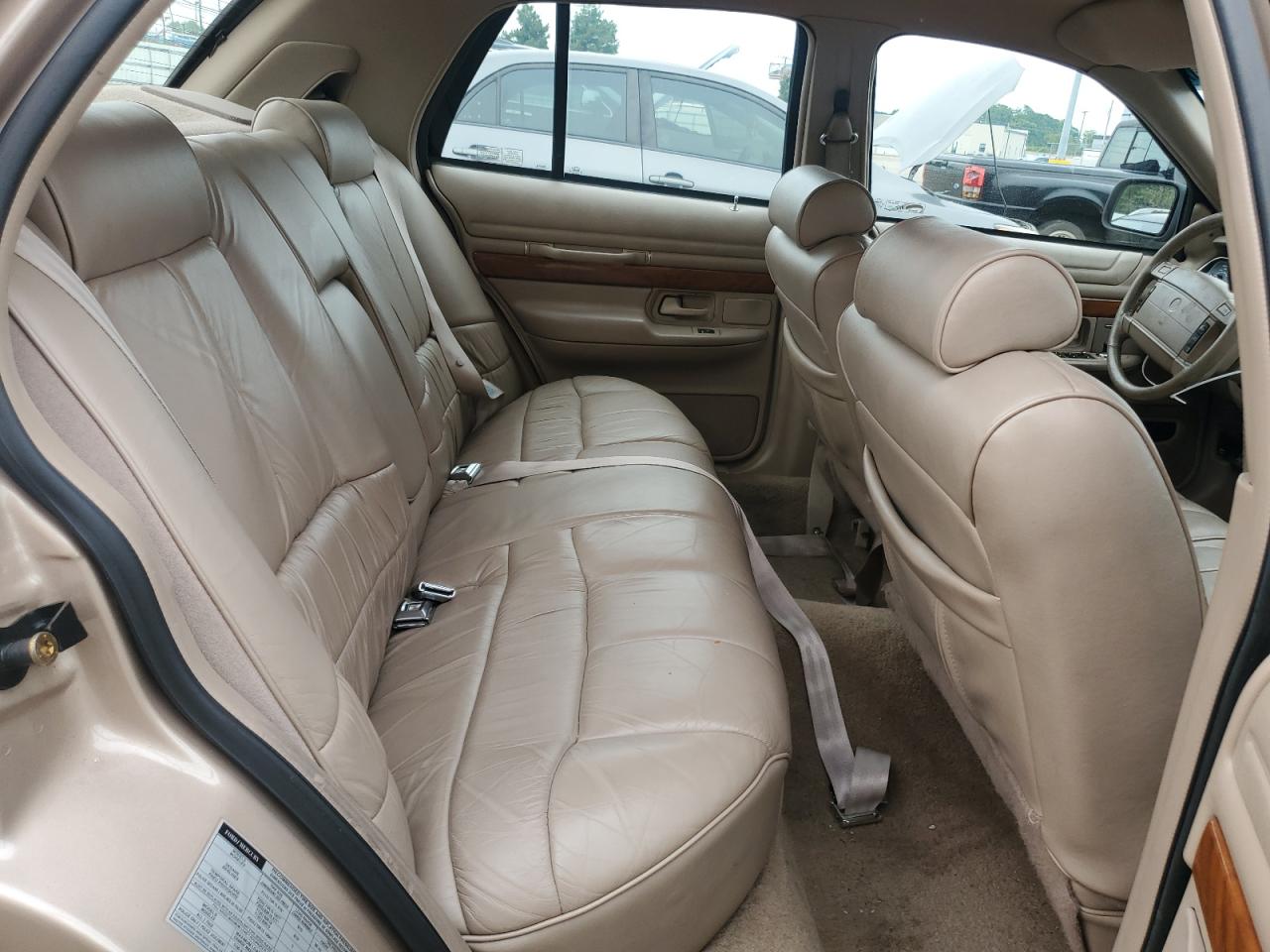 1993 Mercury Grand Marquis Ls VIN: 2MELM75W6PX653434 Lot: 63482405